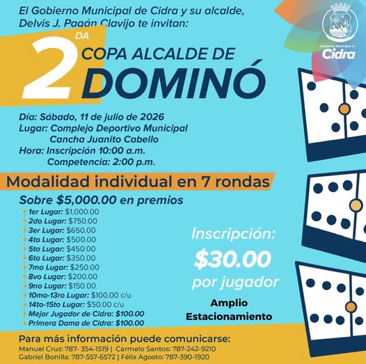 2da Copa Alcalde de Dominó